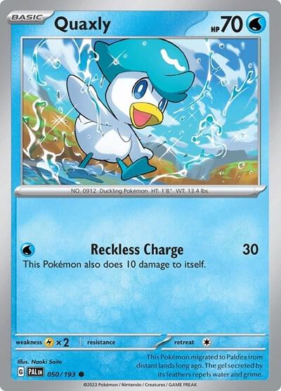 Quaxly - 050/193 (Summer 2023 Collector Chest) 050/193 Common Miscellaneous Cards & Products Pokémon card