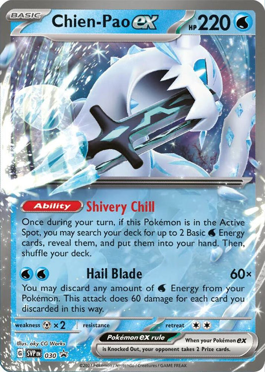 Chien-Pao ex - 030 - 030 Promo SV: Scarlet & Violet Promo Cards