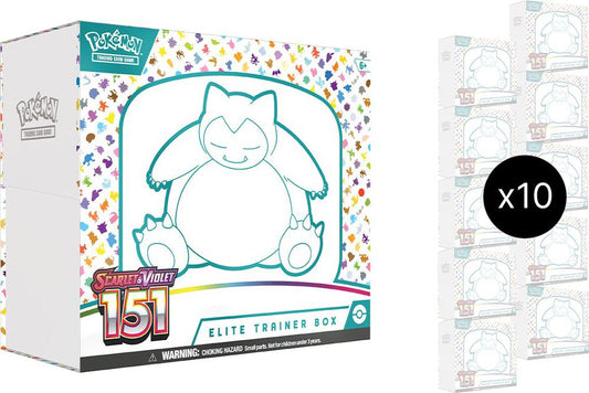 151 Elite Trainer Box Case - SV: Scarlet & Violet 151