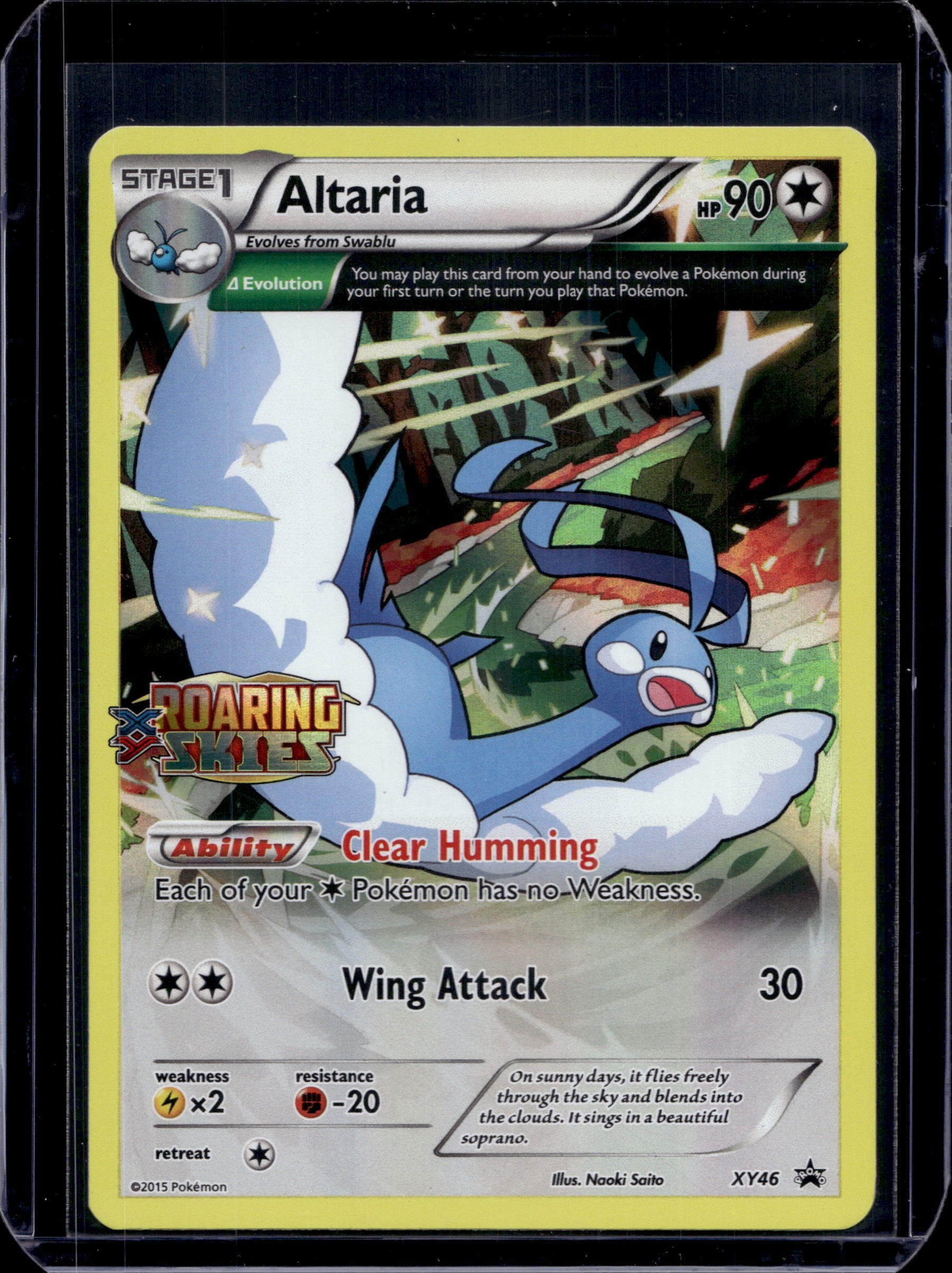 Altaria - XY46 (Prerelease) XY Promos #XY46 Holofoil Pokémon Card (front)