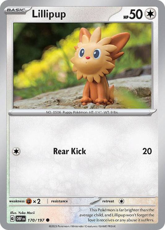 Lillipup - 170/197 Common SV03: Obsidian Flames