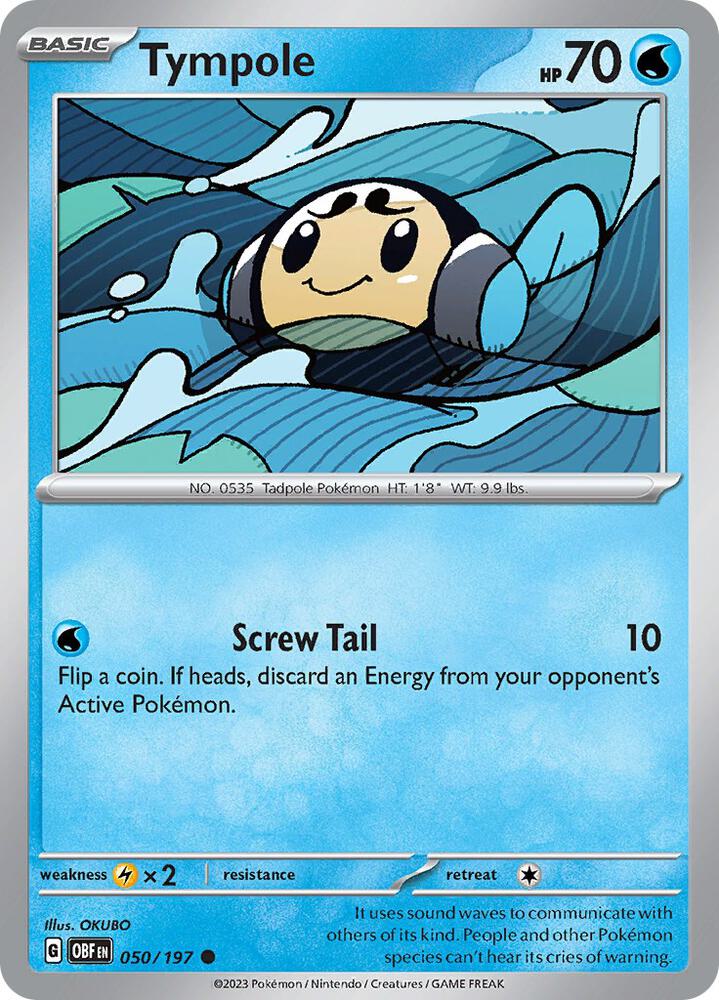Tympole - 050/197 Common SV03: Obsidian Flames