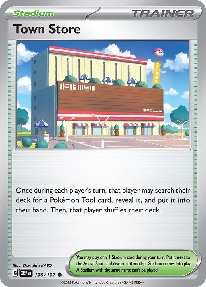 Town Store - 196/197 Common SV03: Obsidian Flames