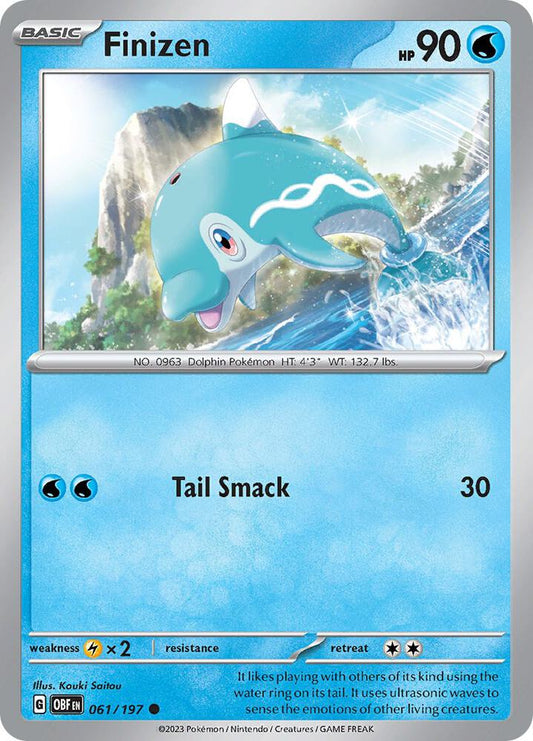 Finizen 061/197 061/197 Common Obsidian Flames Pokémon card