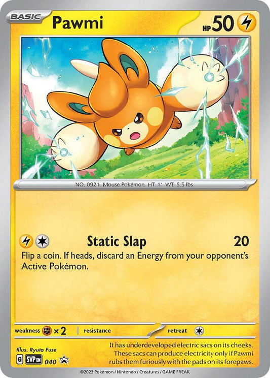 Pawmi - 040 - 040 Promo SV: Scarlet & Violet Promo Cards