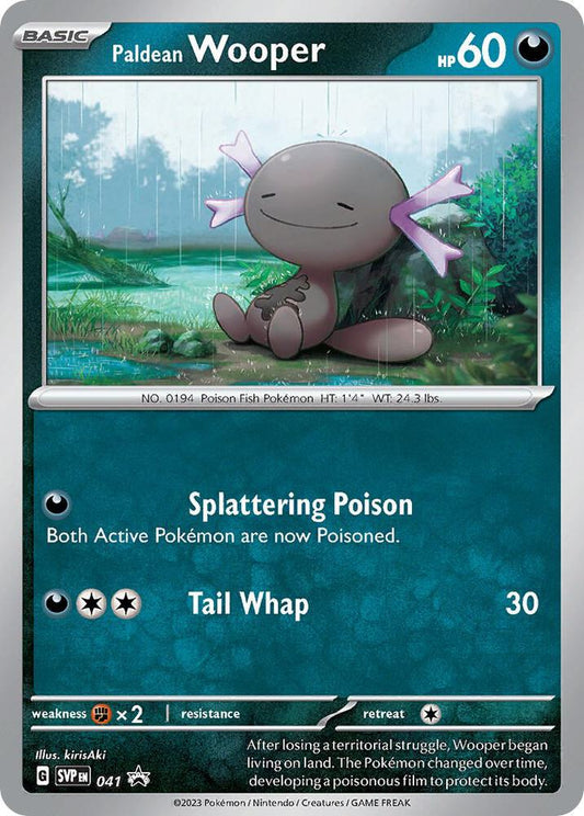 Paldean Wooper - 041 - 041 Promo SV: Scarlet & Violet Promo Cards
