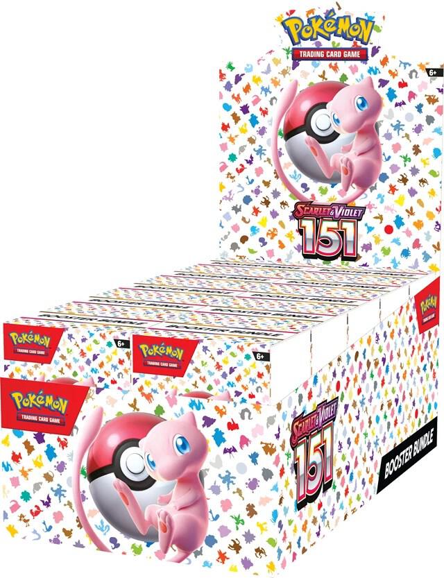 151 Booster Bundle Display Scarlet & Violet 151 Pokémon card