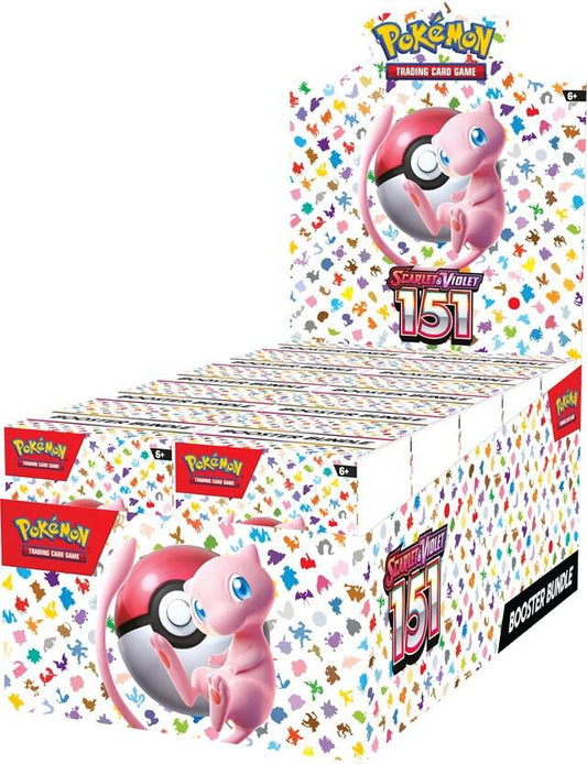 151 Booster Bundle Display Scarlet & Violet 151 Pokémon card
