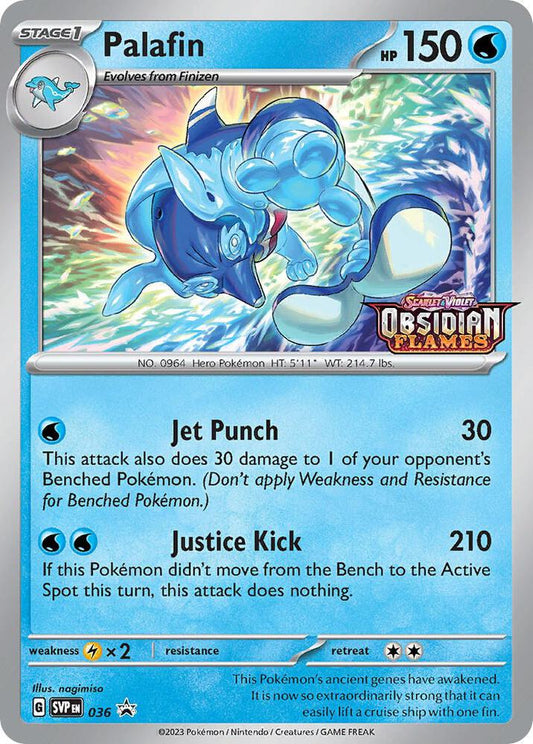 Palafin - 036 (Prerelease) 036 Promo Scarlet & Violet Promo Cards Pokémon card