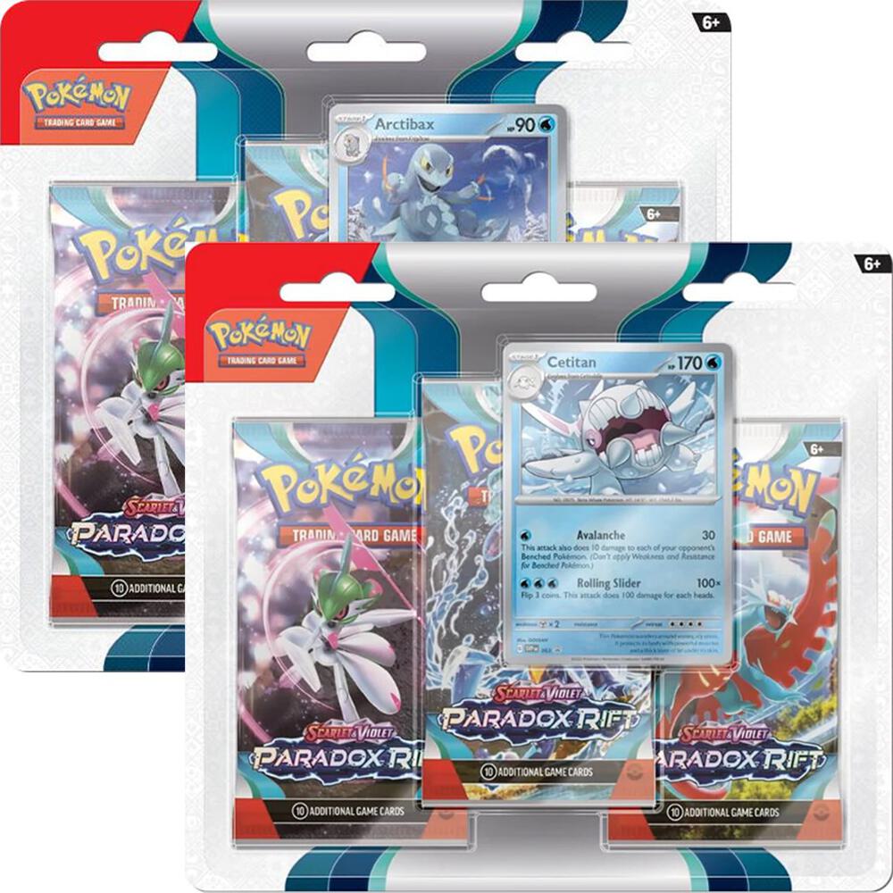 Paradox Rift 3 Pack Blister [Set of 2] - SV04: Paradox Rift