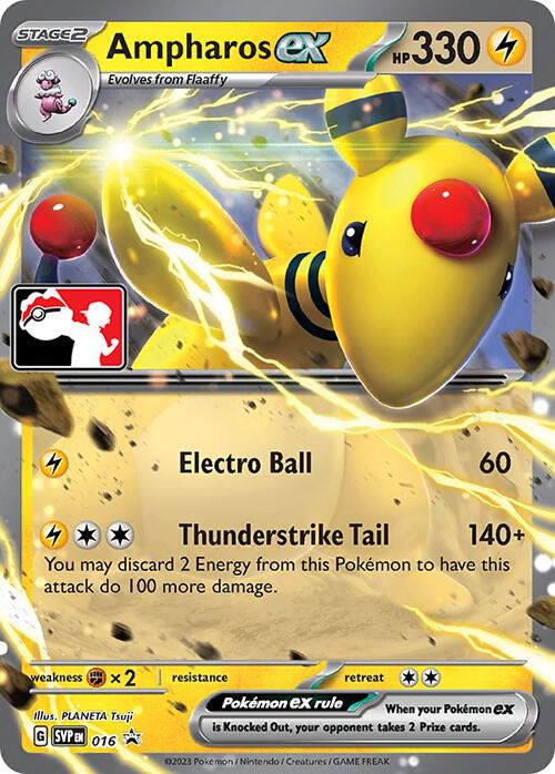 Ampharos ex - 016 016 Promo Prize Pack Series Cards Pokémon card