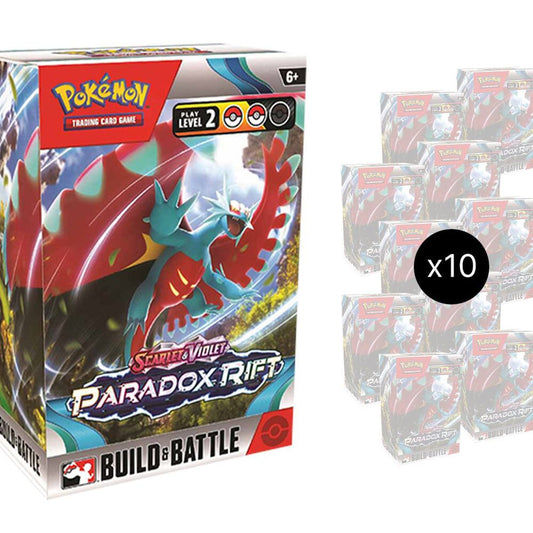 Paradox Rift Build & Battle Box Display Pokémon card