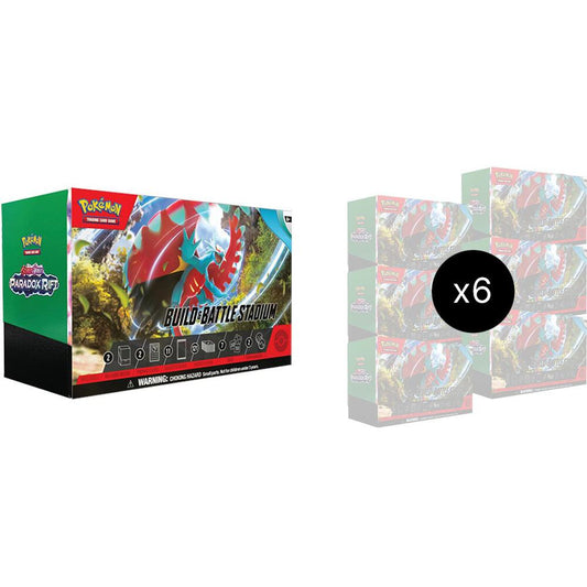 Paradox Rift Build & Battle Stadium Case Pokémon card