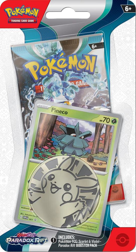 Paradox Rift Single Pack Blister [Pineco] Pokémon card