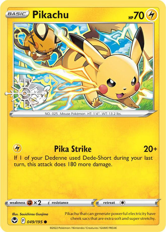Pikachu - 049/195 (Holiday Calendar) 049/195 Common Miscellaneous Cards & Products Pokémon card