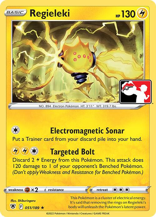 Regieleki - 051/189 051/189 Rare Prize Pack Series Cards Pokémon card