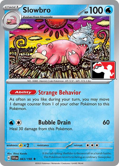 Slowbro - 043/198 Rare Prize Pack Series Cards