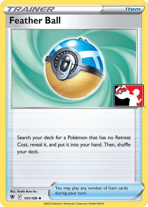 Feather Ball - 141/189 141/189 Uncommon Prize Pack Series Cards Pokémon card