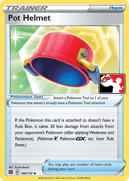 Pot Helmet 146/172 Uncommon Prize Pack Series Cards Pokémon card