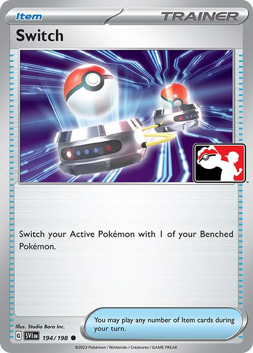 Switch - 194/198 194/198 Common Prize Pack Series Cards Pokémon card