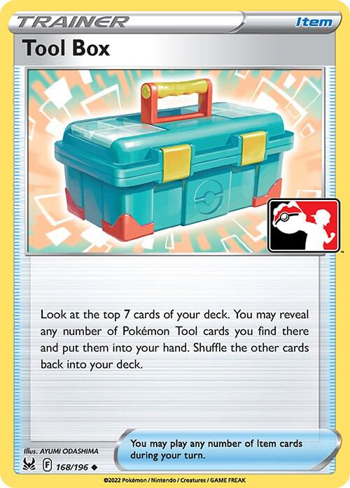Tool Box - 168/196 168/196 Uncommon Prize Pack Series Cards Pokémon card