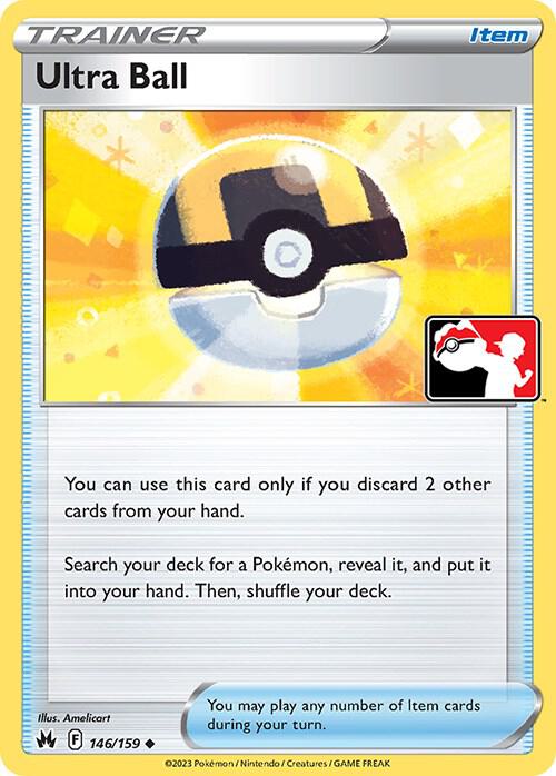 Ultra Ball - 146/159 146/159 Uncommon Prize Pack Series Cards Pokémon card