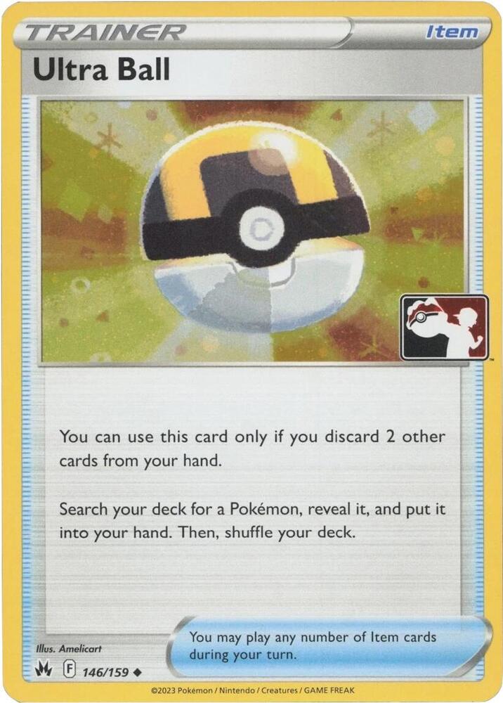 Ultra Ball - 146/159 (Cosmos Holo) 146/159 Uncommon Prize Pack Series Cards Pokémon card
