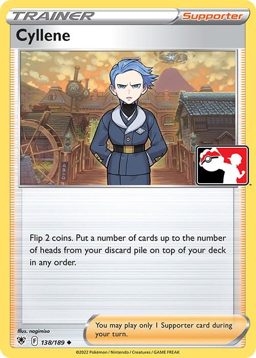 Cyllene - 138/189 138/189 Uncommon Prize Pack Series Cards Pokémon card