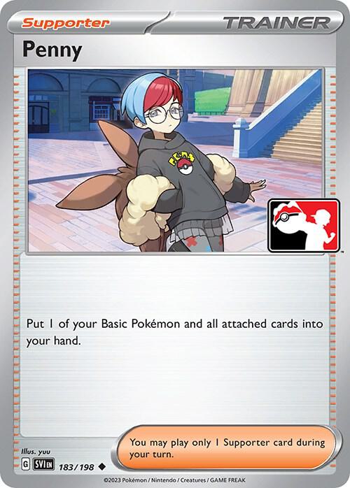 Penny - 183/198 183/198 Uncommon Prize Pack Series Cards Pokémon card