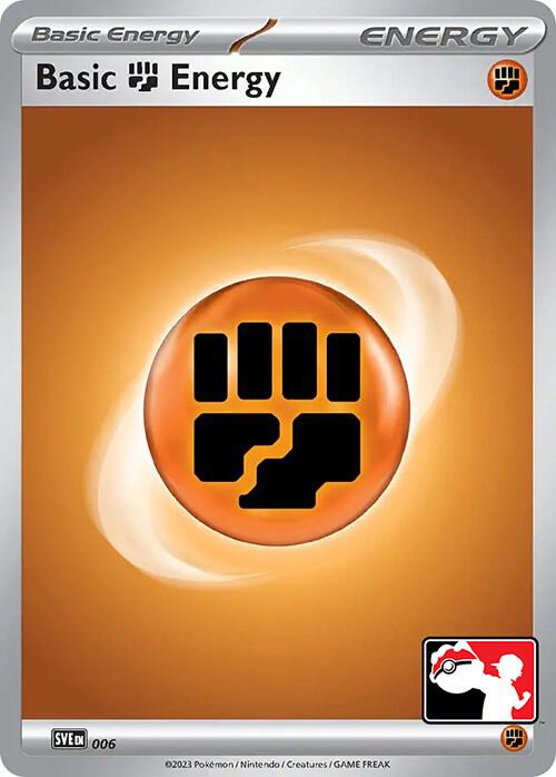 Basic Fighting Energy - 006 006 Common Prize Pack Series Cards Pokémon card