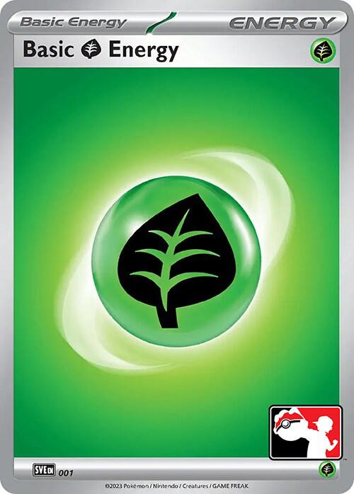 Basic Grass Energy - 001 001 Common Prize Pack Series Cards Pokémon card