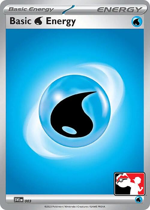Basic Water Energy - 003 003 Common Prize Pack Series Cards Pokémon card