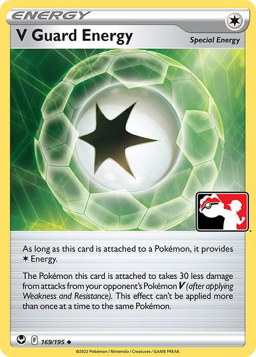 V Guard Energy - 169/195 169/195 Uncommon Prize Pack Series Cards Pokémon card