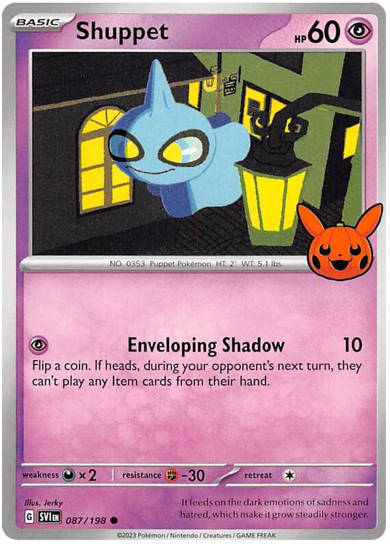 Shuppet - 087/198 Common Trick or Trade BOOster Bundle 2023