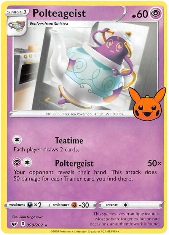 Polteageist - 090/202 Rare Trick or Trade BOOster Bundle 2023