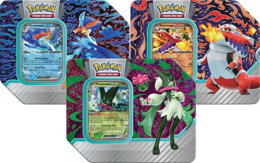 Paldea Partners Tin [Set of 3] Miscellaneous Cards & Products Pokémon card