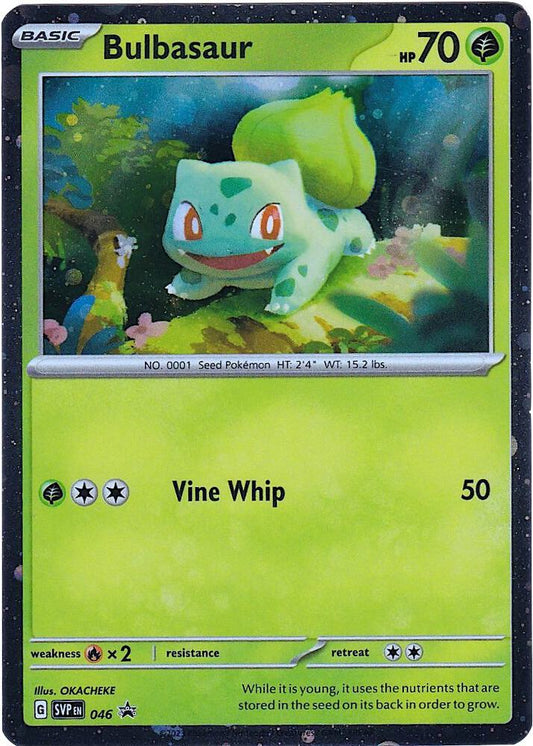 Bulbasaur - 046 (Cosmos Holo) - 046 Promo SV: Scarlet & Violet Promo Cards