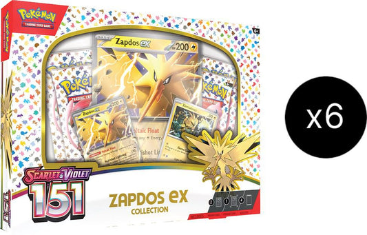 151 Collection Zapdos ex Case Scarlet & Violet 151 Pokémon card