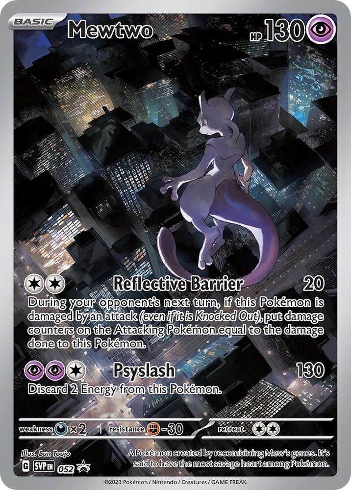 Mewtwo - 052 - 052 Promo SV: Scarlet & Violet Promo Cards