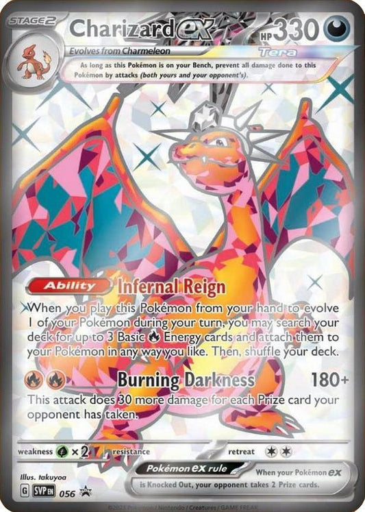 Charizard ex - 056 - 056 Promo SV: Scarlet & Violet Promo Cards