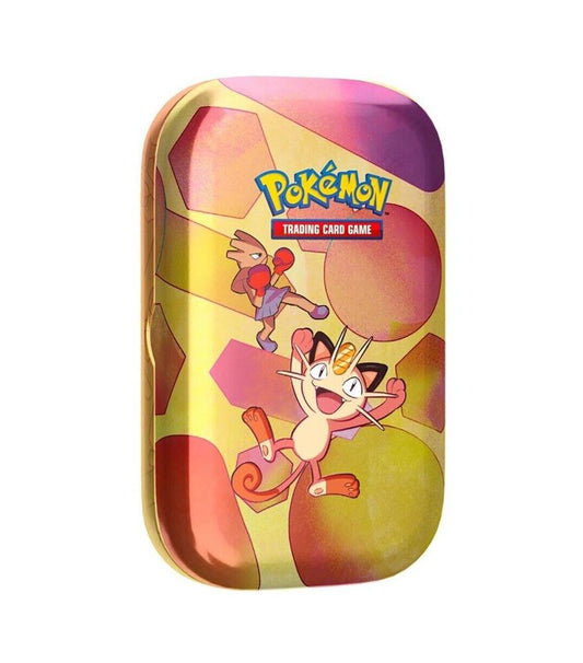 151 Mini Tin [Hitmonchan & Meowth] Scarlet & Violet 151 Pokémon card