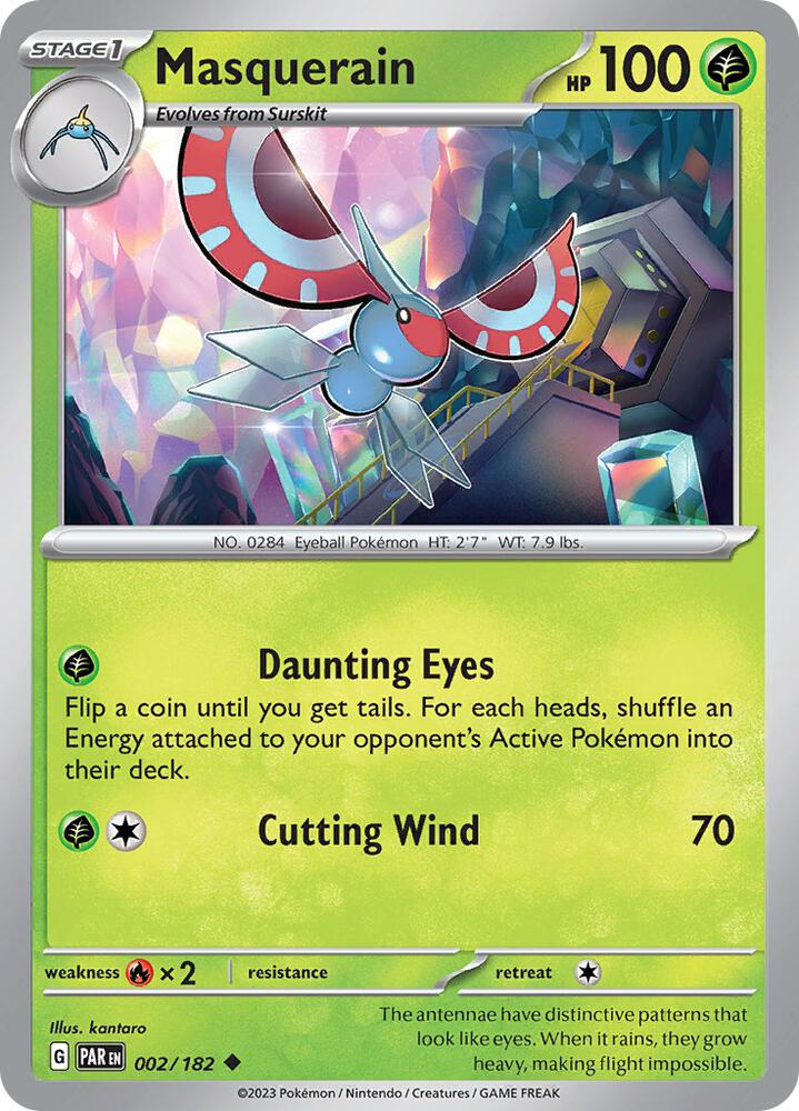 Masquerain - 002/182 Uncommon SV04: Paradox Rift