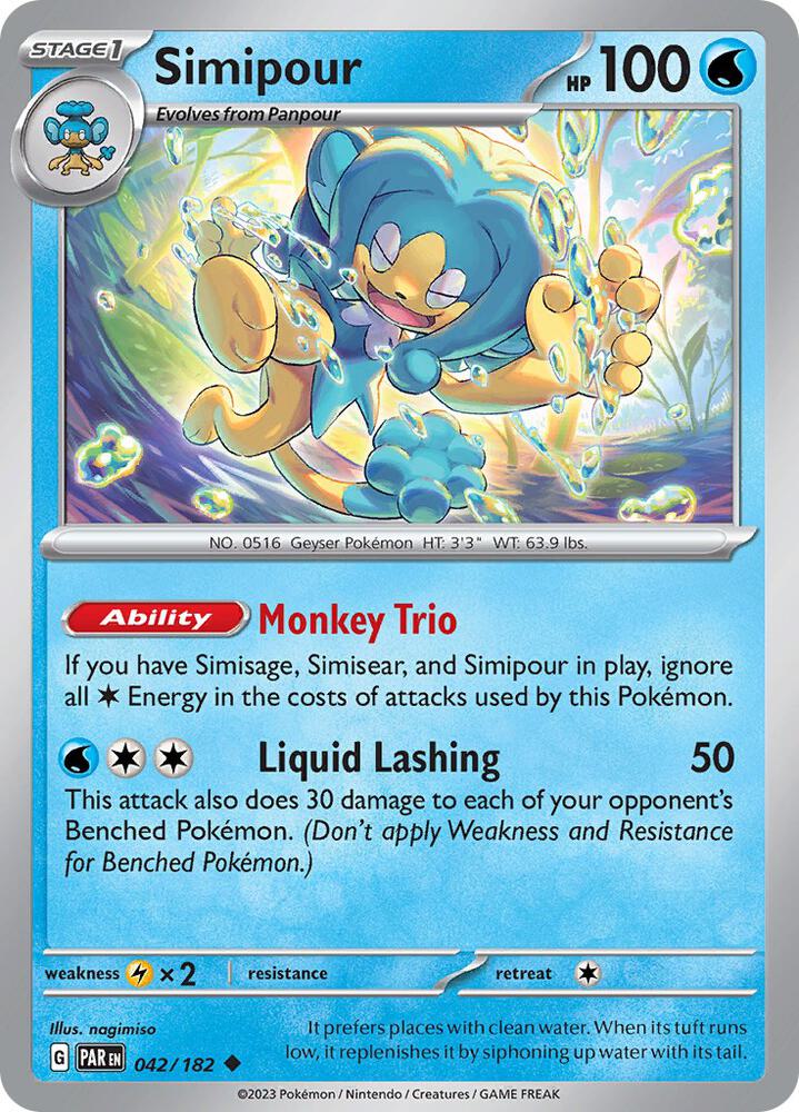 Simipour - 042/182 Uncommon SV04: Paradox Rift