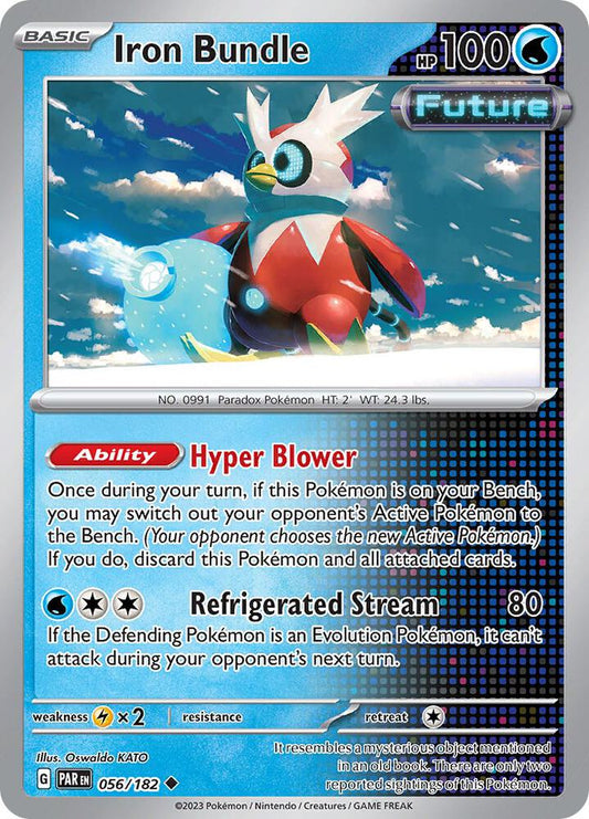 Iron Bundle 056/182 Uncommon Paradox Rift Pokémon card