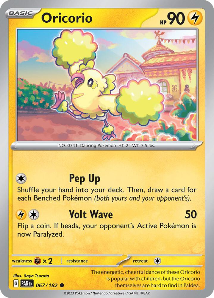 Oricorio - 067/182 Common SV04: Paradox Rift