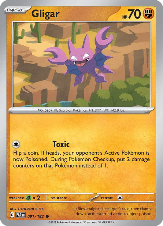 Gligar - 091/182 Common SV04: Paradox Rift