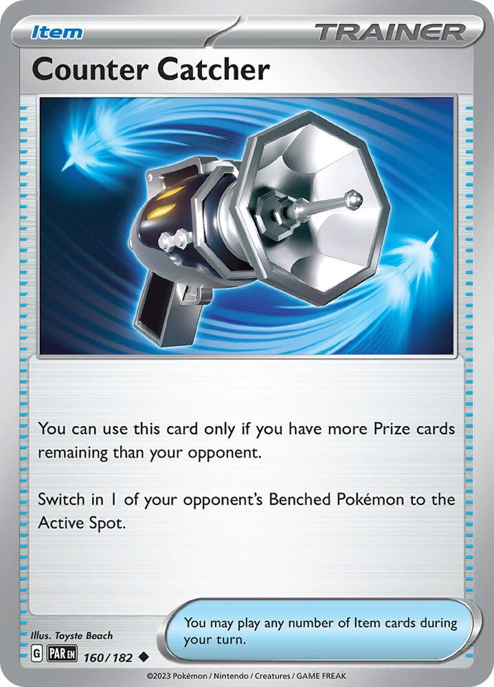 Counter Catcher - 160/182 Uncommon SV04: Paradox Rift