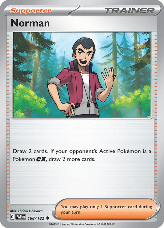 Norman - 168/182 Uncommon SV04: Paradox Rift