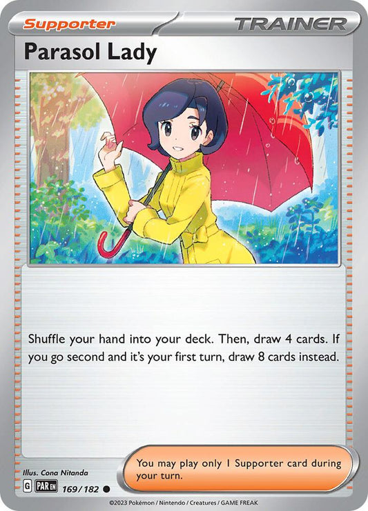 Parasol Lady - 169/182 Common SV04: Paradox Rift