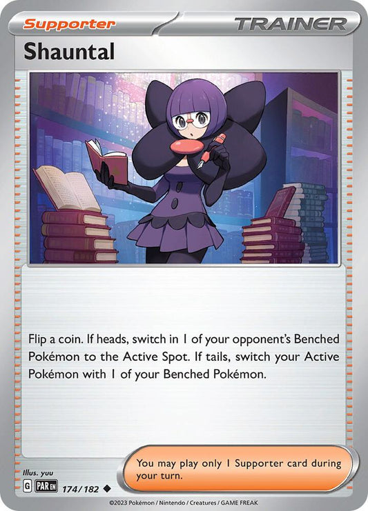 Shauntal 174/182 Uncommon Paradox Rift Pokémon card